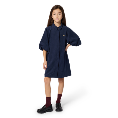 Robe en weavy satin BOSS FILLE