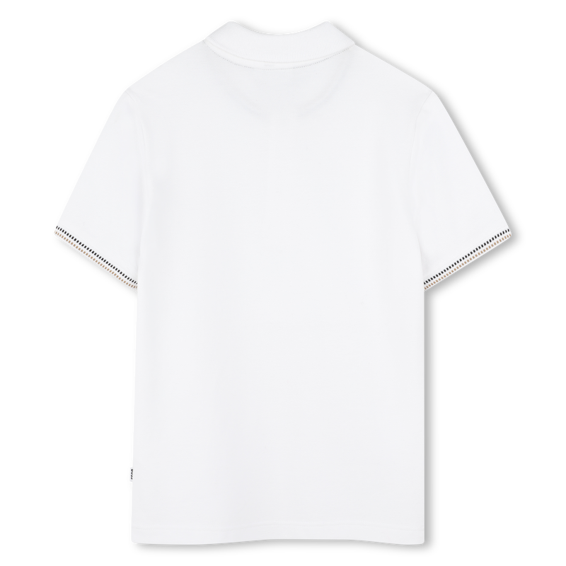 Polo avec rayures tricolores BOSS 
                        GARCON