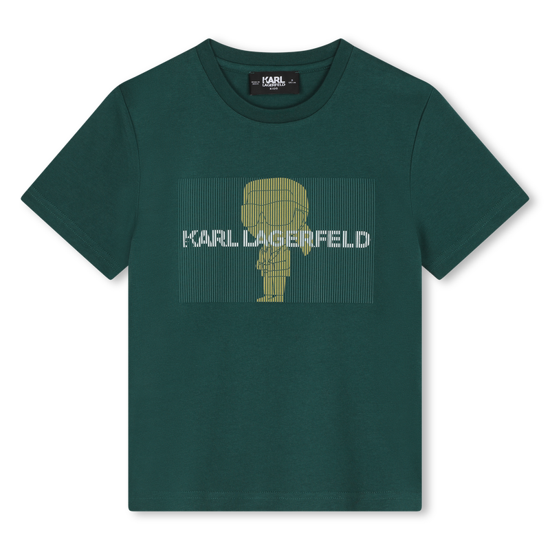 T-shirt manches courtes KARL LAGERFELD KIDS 
                    GARCON