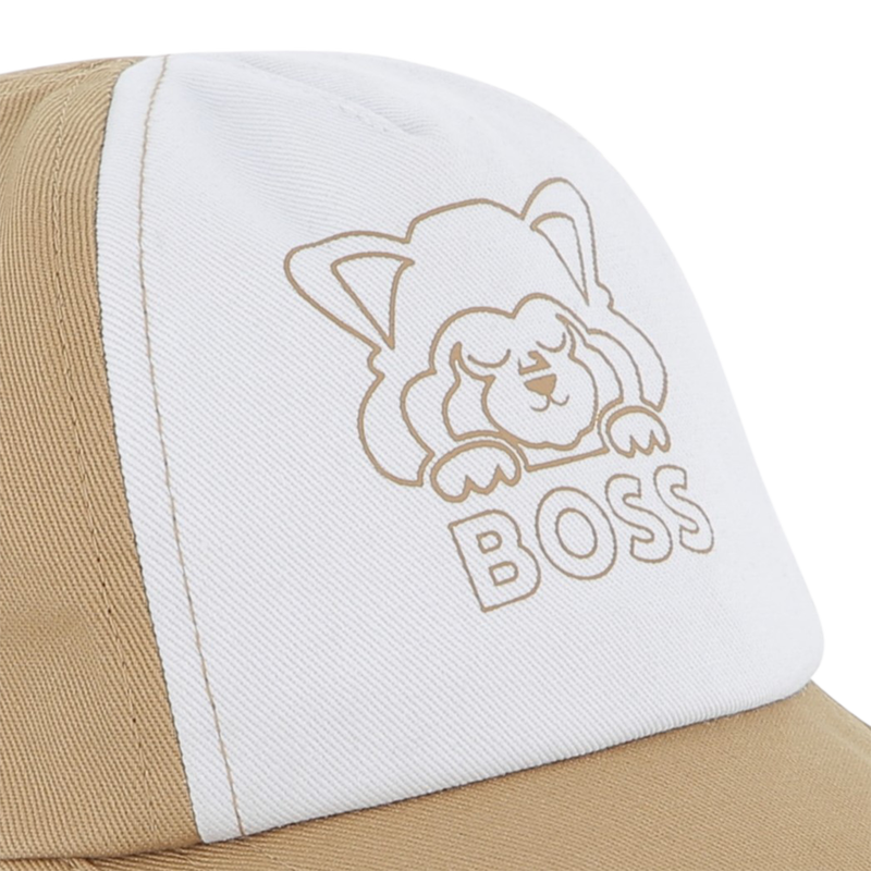 Casquette brodée à fermeture auto-aggripante BOSS 
                    GARCON