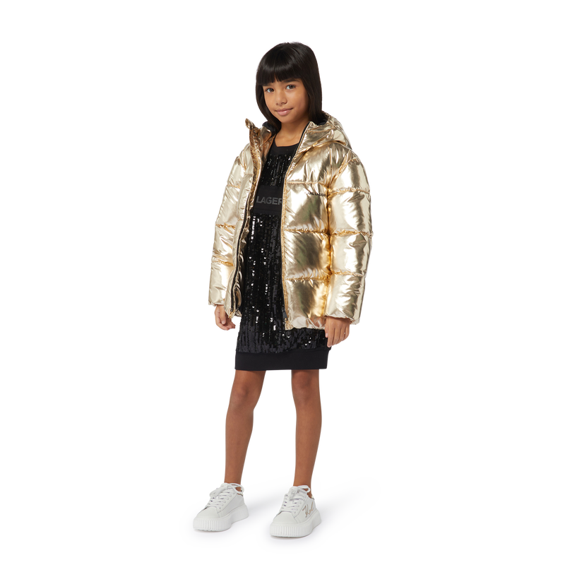 Robe droite perles et sequins KARL LAGERFELD KIDS 
                    FILLE