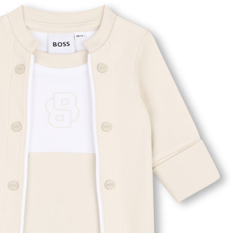 PYJAMA FERMETURE PRESSION BOSS 
                        GARCON