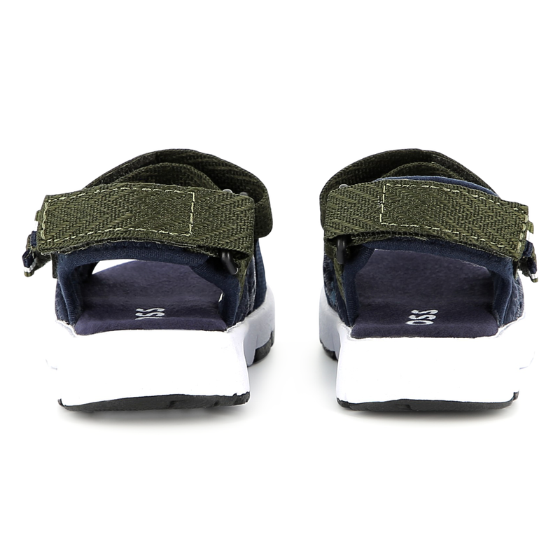 Sandales &agrave; fermeture par bandes auto agrippantes BOSS 
                        GARCON