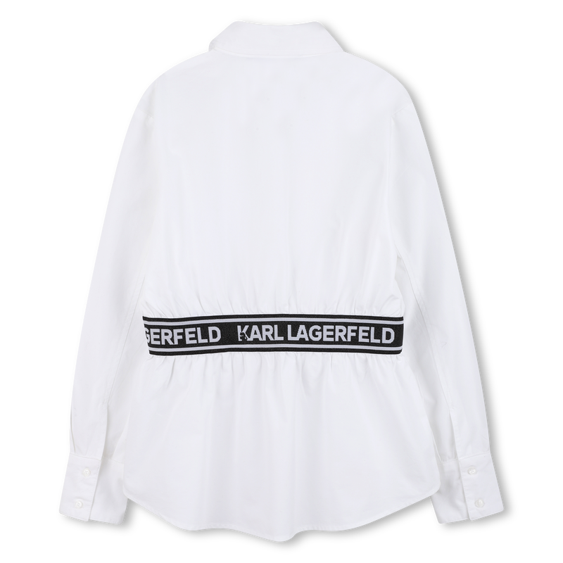 Chemise manches longues KARL LAGERFELD KIDS 
                    FILLE
