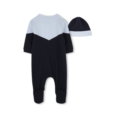 Pyjama et bonnet molletonn&eacute;s BOSS GARCON