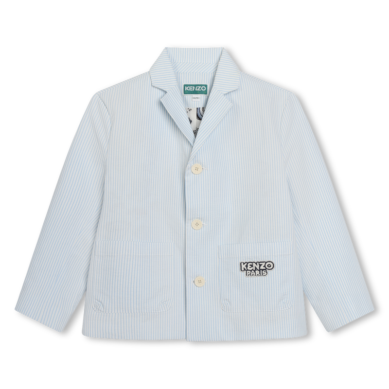 Veste de costume à rayures KENZO KIDS 
                    GARCON