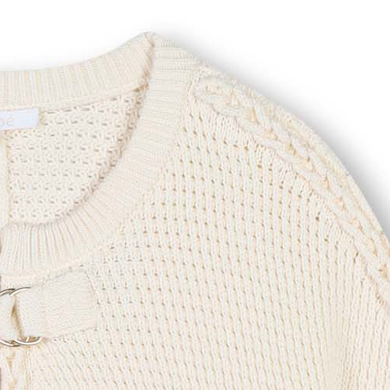 Cape en tricot CHLOE 
                    FILLE