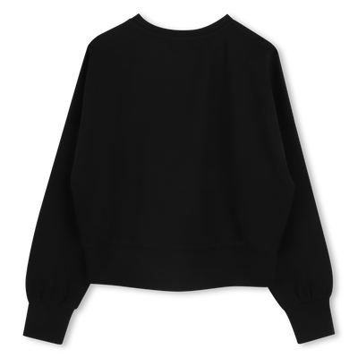 Sweat-shirt &agrave; manches longues KARL LAGERFELD KIDS FILLE