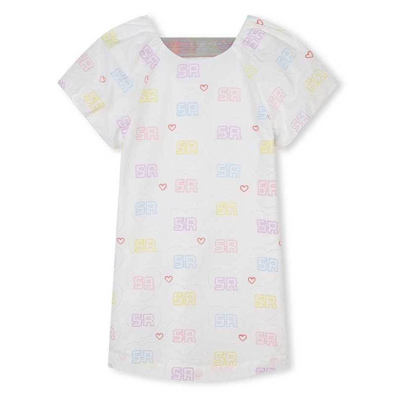 Robe en percale brodée SONIA RYKIEL 
                    FILLE