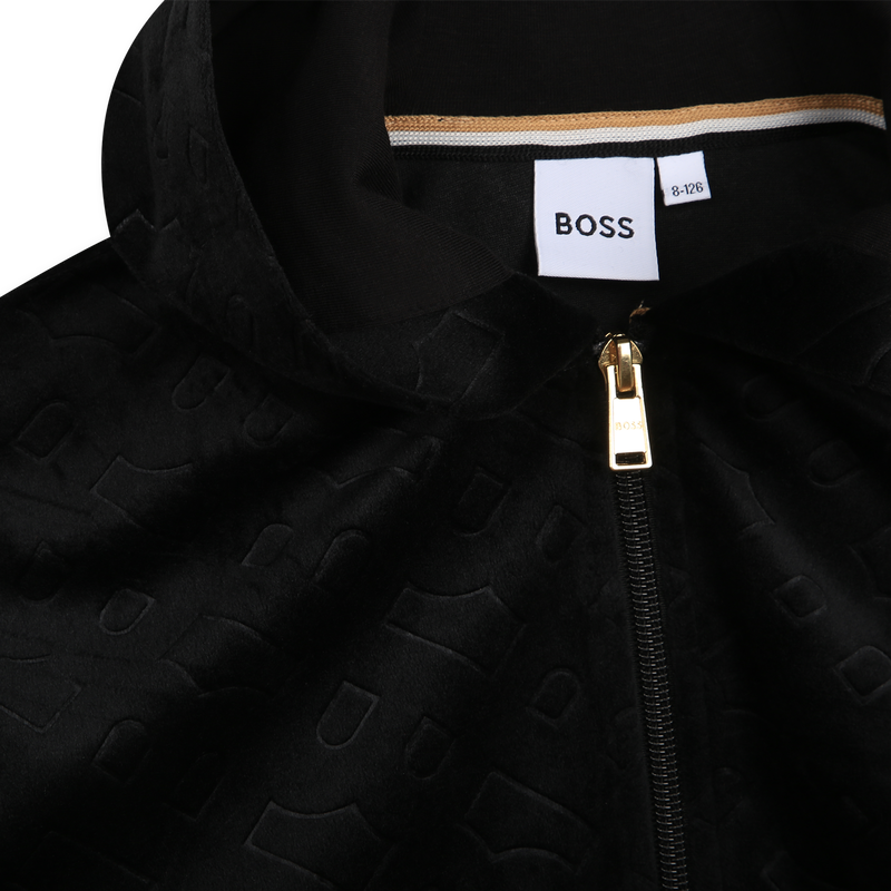 Cardigan à capuche BOSS 
                    FILLE