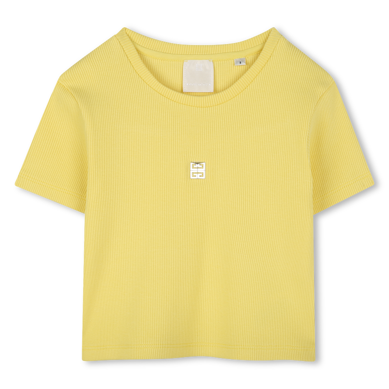 T-shirt uni avec broderie GIVENCHY 
                    FILLE