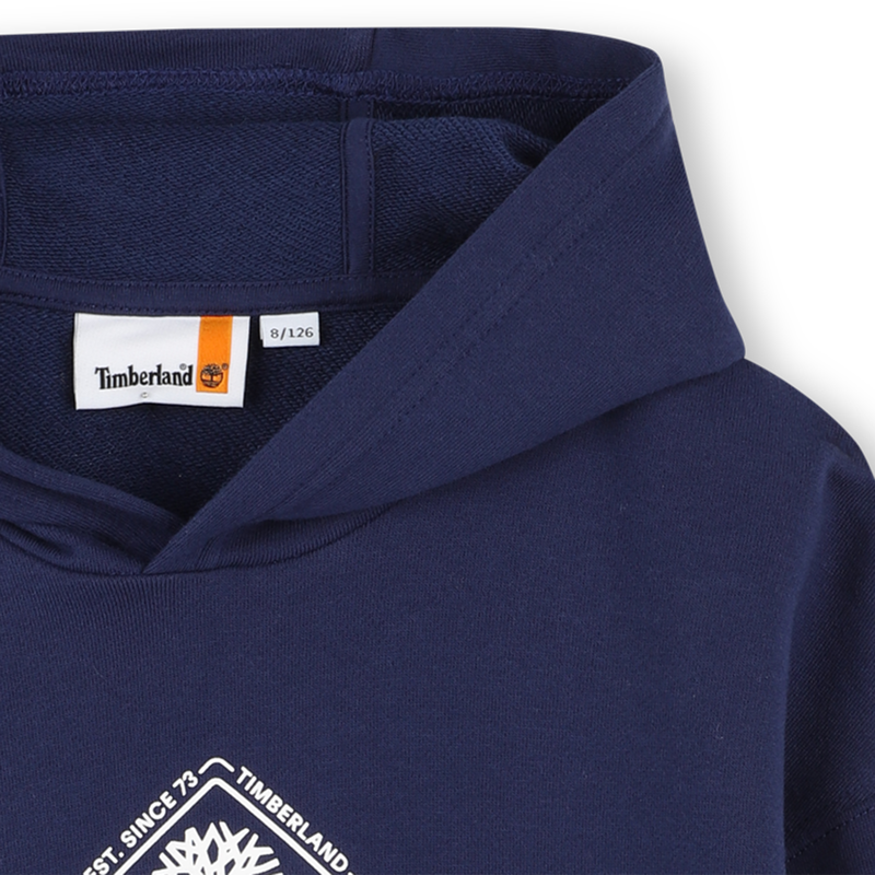 Sweat-shirt &agrave; capuche logo TIMBERLAND 
                        GARCON