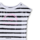 Robe manches courtes KARL LAGERFELD KIDS 
                    FILLE