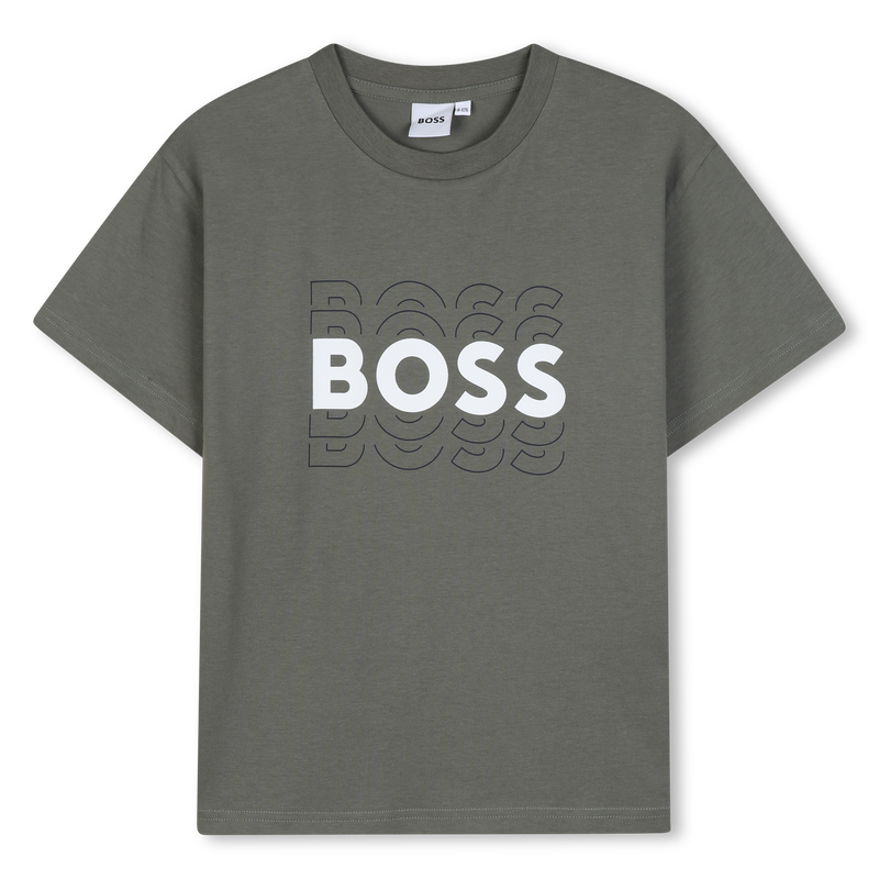 TEE-SHIRT MANCHES COURTES BOSS 
                        GARCON