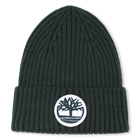 Bonnet badge tricot&eacute; sigl&eacute;, BOTTLE GREEN, hi-res