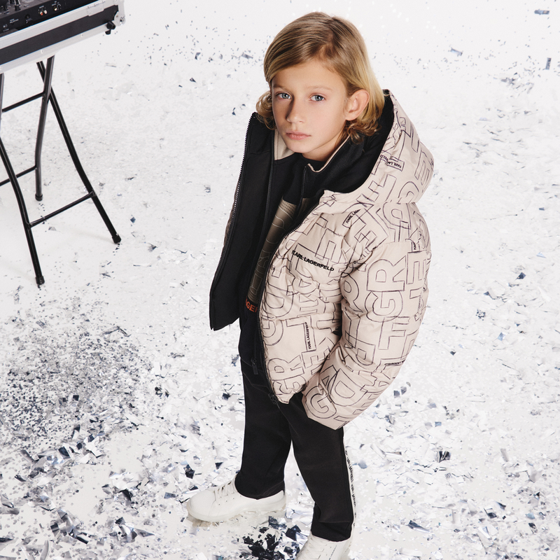 Baskets basses à lacets KARL LAGERFELD KIDS 
                    GARCON