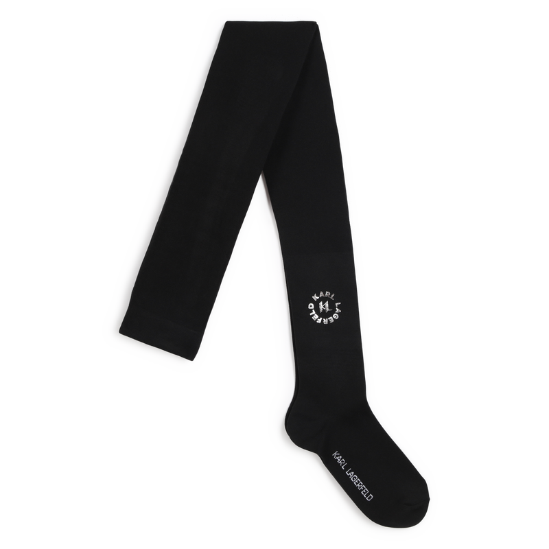 Collants en tricot KARL LAGERFELD KIDS 
                    FILLE