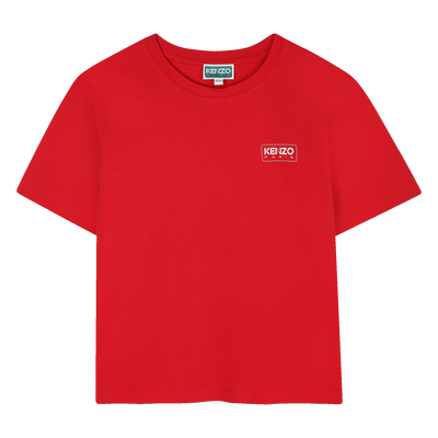 T-shirt à manches courtes KENZO KIDS FILLE