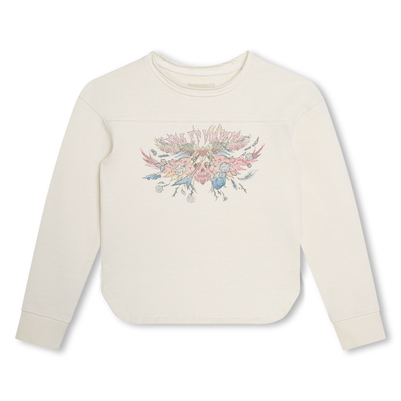 Sweat-shirt en molleton ZADIG & VOLTAIRE 
                    FILLE