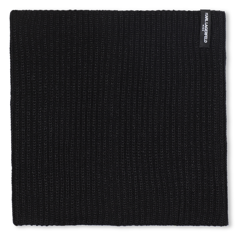 Ensemble bonnet + tour de cou KARL LAGERFELD KIDS 
                        FILLE