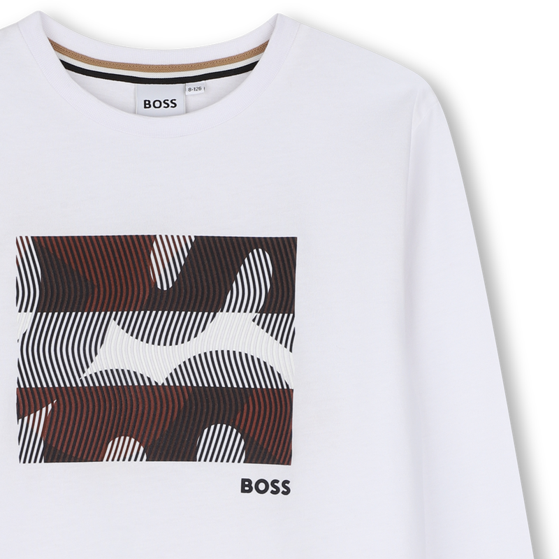 Tee-shirt manches longues BOSS 
                        GARCON