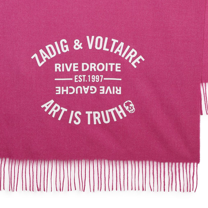 Écharpe fantaisie en tricot ZADIG & VOLTAIRE 
                    FILLE