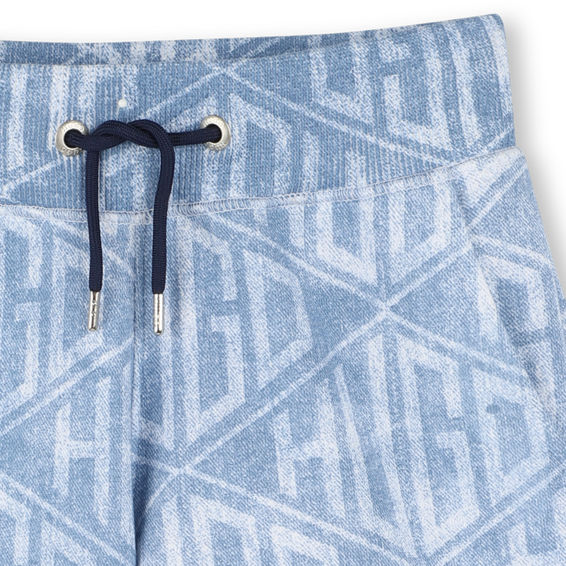 Bermuda de jogging effet jean Hugo 
                        GARCON