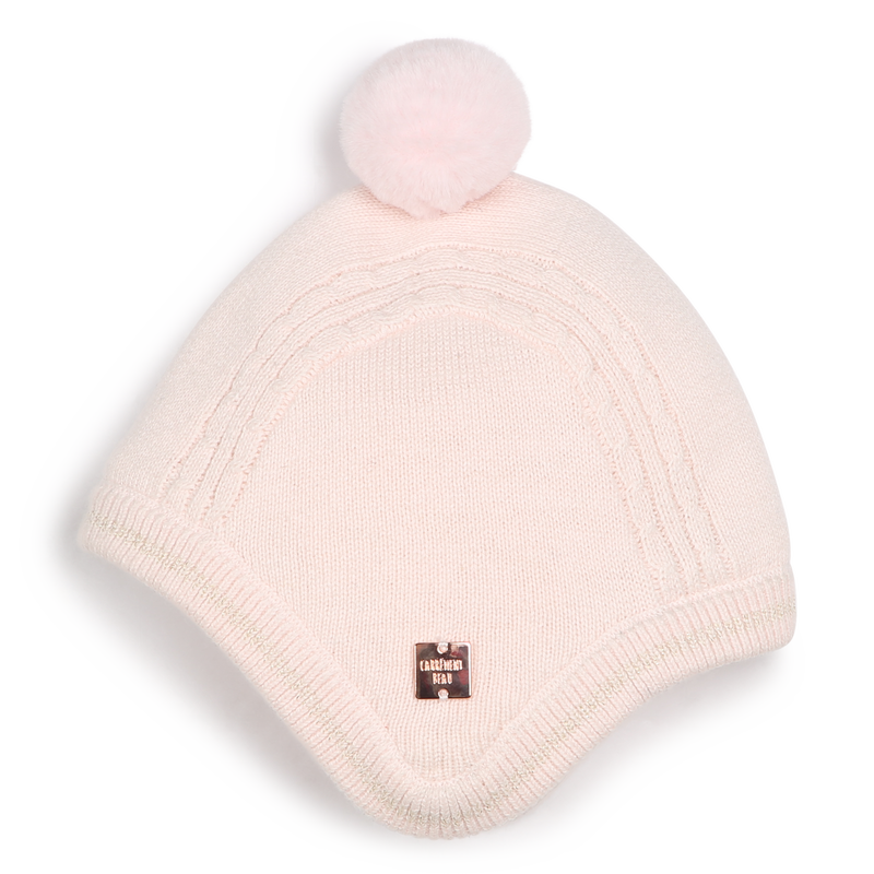 Ensemble bonnet + moufles CARREMENT BEAU 
                    FILLE