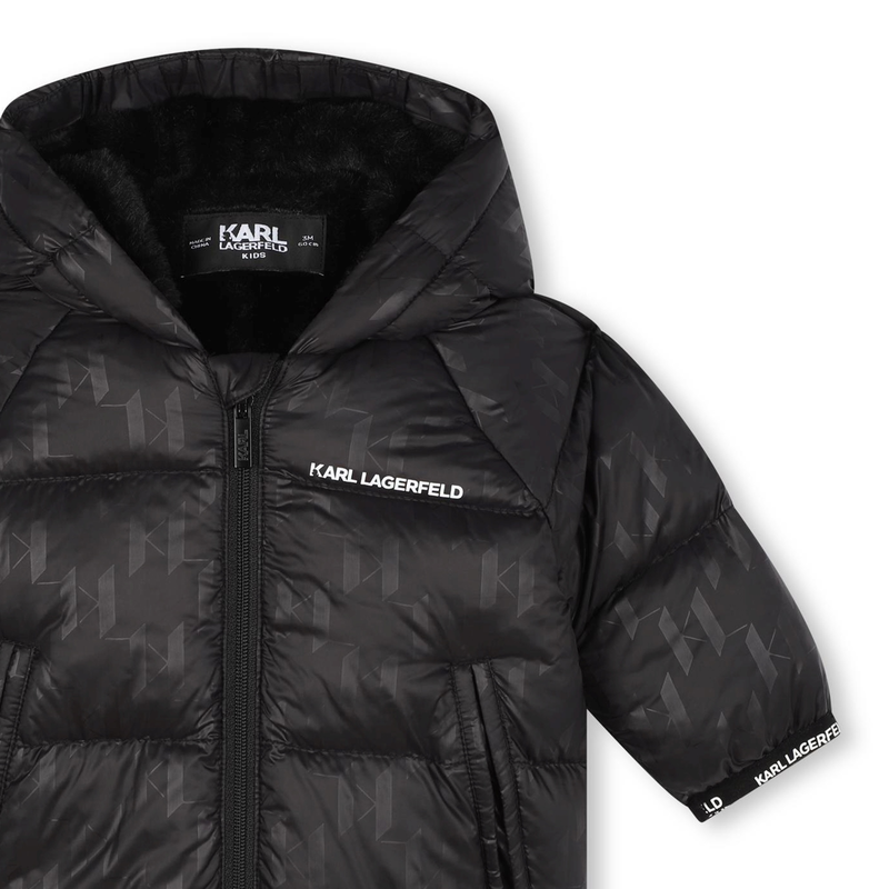 Doudoune à capuche KARL LAGERFELD KIDS 
                    GARCON