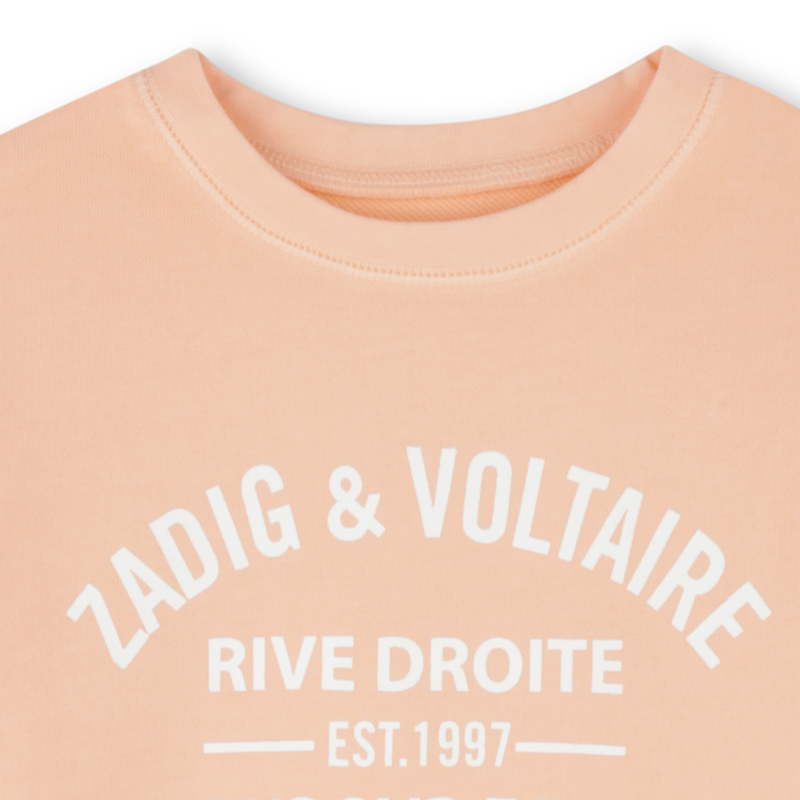 Sweat-shirt molletonn&eacute; ZADIG & VOLTAIRE 
                        UNISEXE