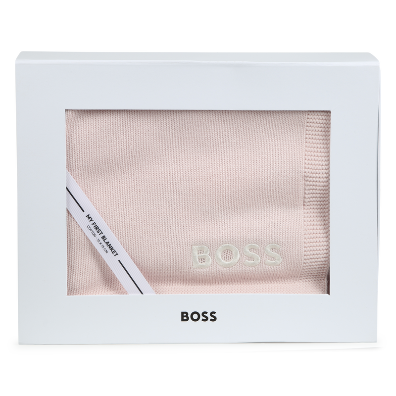 Couverture tricot BOSS 
                    UNISEXE