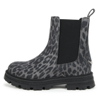 Bottines imprim&eacute;es en cuir ZADIG & VOLTAIRE 
                    FILLE