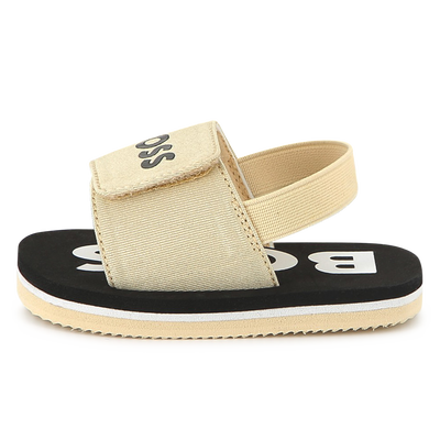 Claquettes avec fermeture par bandes auto aggripan BOSS GARCON