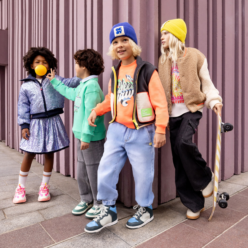 Baskets athl&eacute;tiques BILLIEBLUSH 
                    FILLE