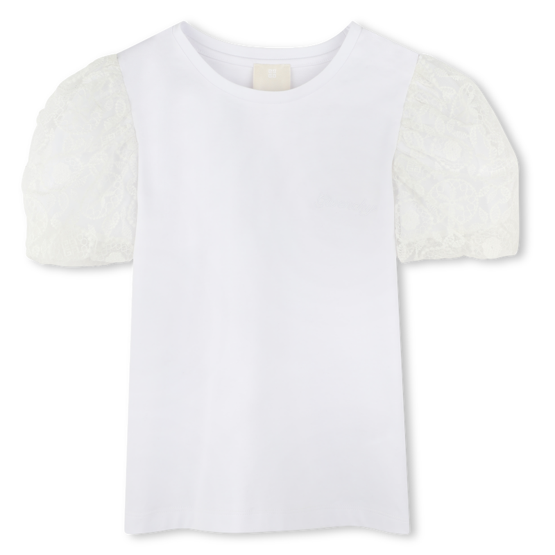 T-shirt manches contrastantes GIVENCHY 
                    FILLE