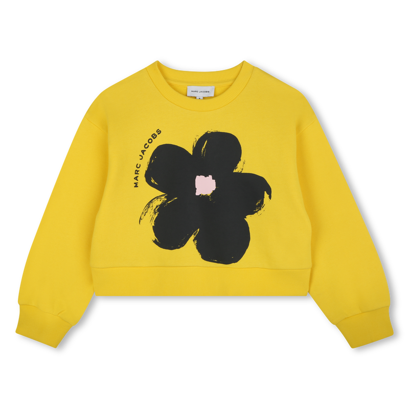 Sweat-shirt coton molletonné MARC JACOBS 
                    FILLE