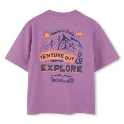 T-shirt ample imprimé montagne TIMBERLAND GARCON