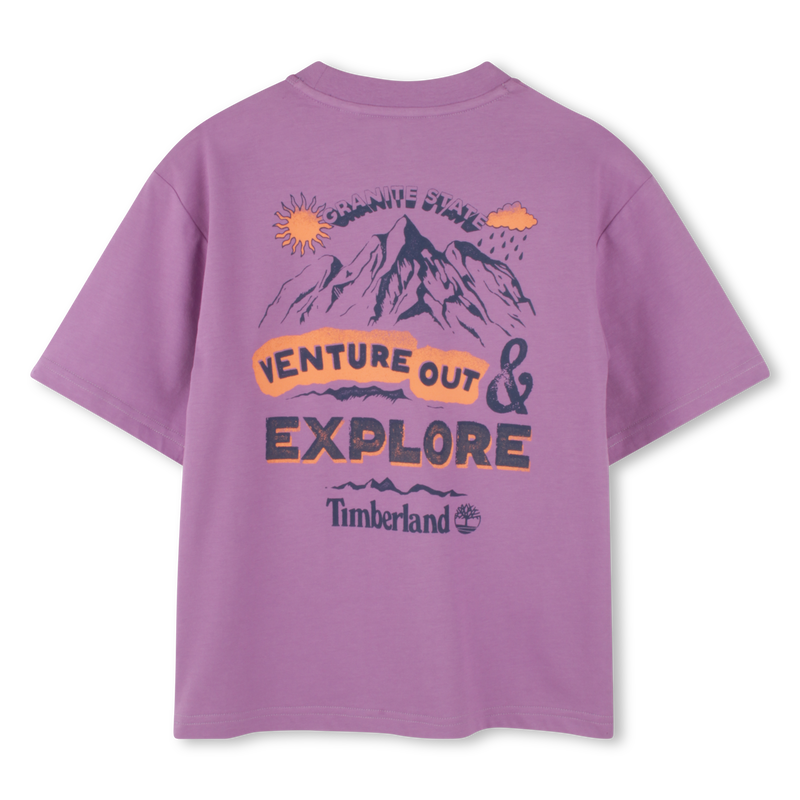 T-shirt ample imprimé montagne TIMBERLAND 
                    GARCON