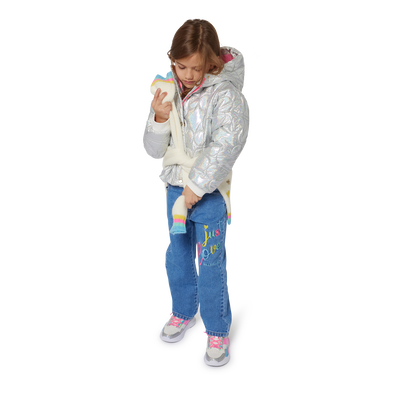 Doudoune métallisée à capuche BILLIEBLUSH FILLE