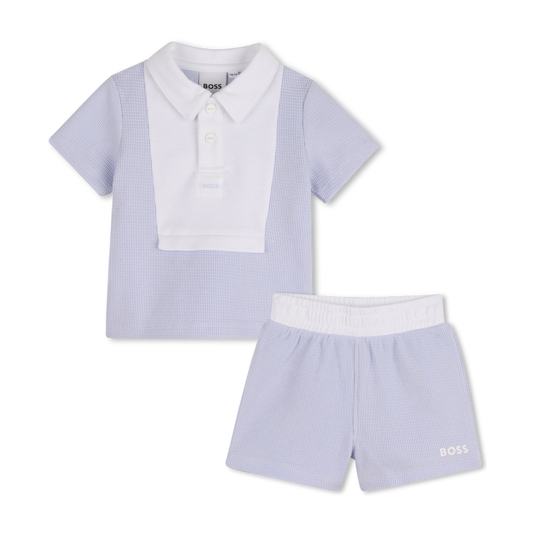 ENSEMBLE POLO + SHORT BOSS 
                        GARCON