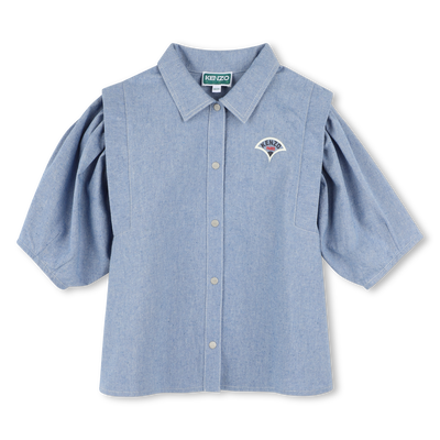 Chemise à manches courtes KENZO KIDS FILLE