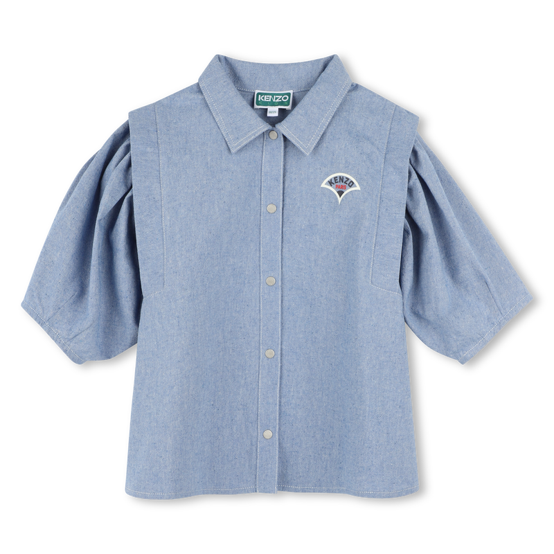 Chemise à manches courtes KENZO KIDS 
                    FILLE