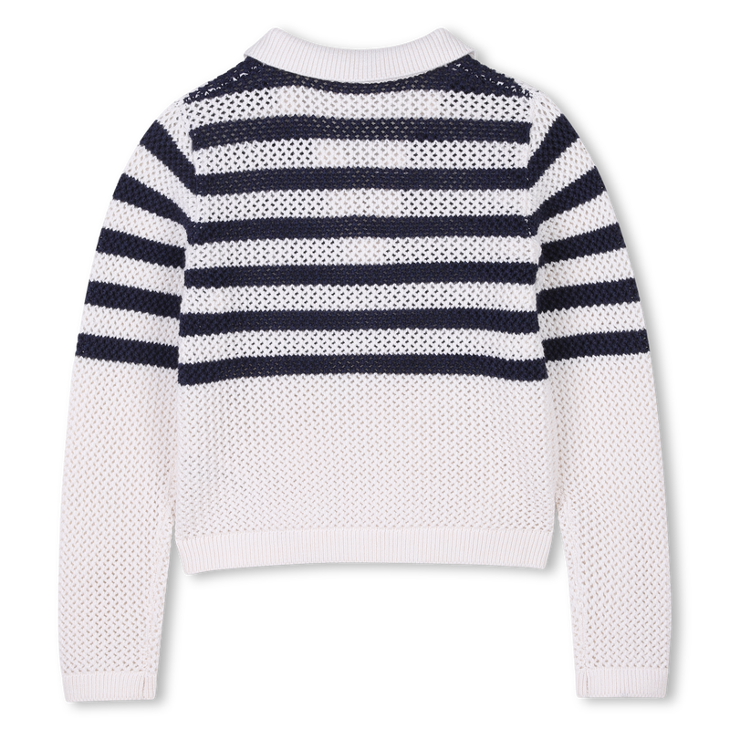 Pull en tricot avec rayures GIVENCHY 
                    FILLE