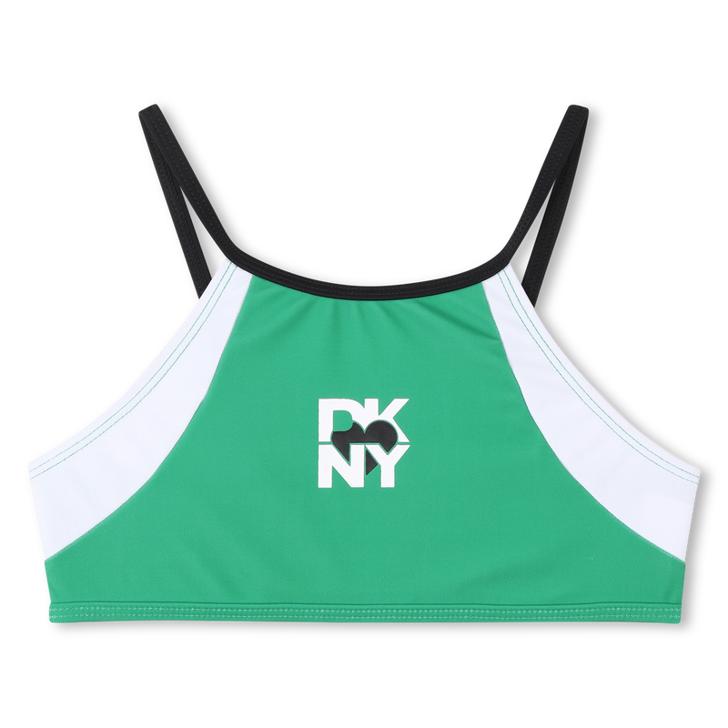 Maillot 2 pièces tricolore DKNY 
                    FILLE