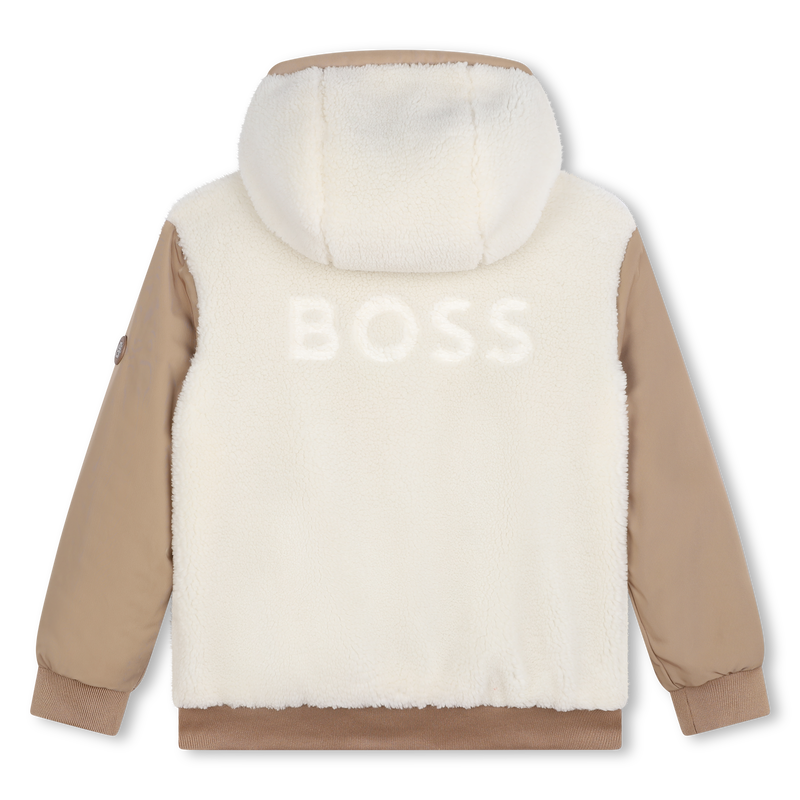 Blouson à capuche réversible BOSS 
                    GARCON