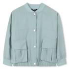 Veste l&eacute;g&egrave;re avec pressions DKNY 
                    FILLE