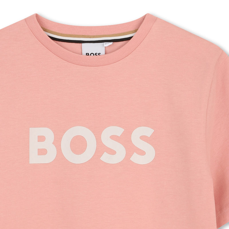 TEE-SHIRT MANCHES COURTES BOSS 
                        GARCON