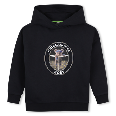 Sweat-shirt &agrave; capuche BOSS GARCON