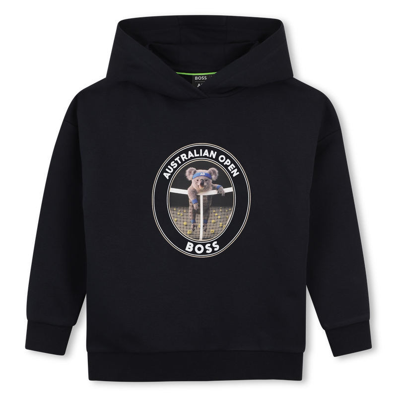 Sweat-shirt &agrave; capuche BOSS 
                        GARCON