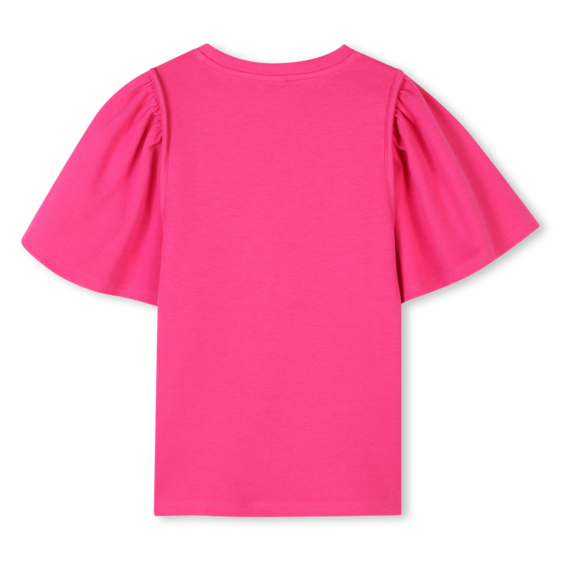 T-shirt uni manches courtes KENZO KIDS 
                        FILLE